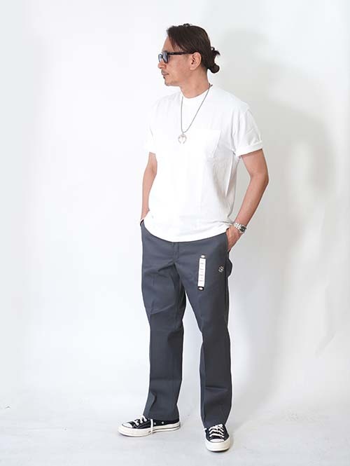 HTC Dickies Pants #Flower Stone Turquoise  - C.Gray