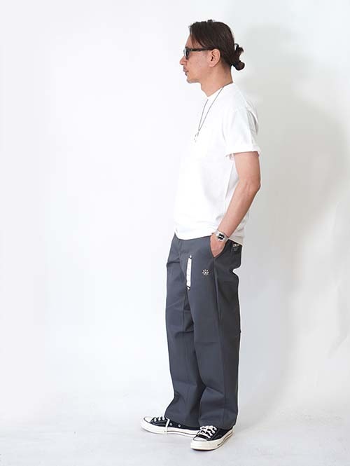 HTC Dickies Pants #Flower Stone Turquoise  - C.Gray