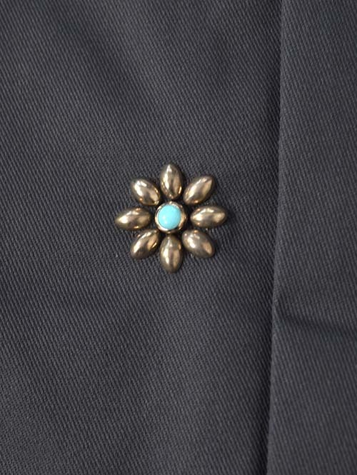 HTC Dickies Pants #Flower Stone Turquoise  - C.Gray