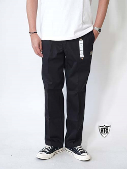 HTC Dickies Pants #Flower Stone Turquoise - Black