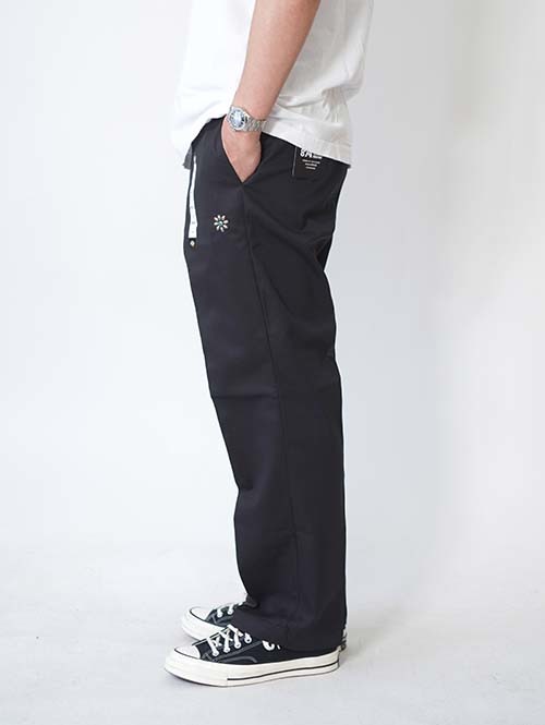 HTC Dickies Pants #Flower Stone Turquoise - Black