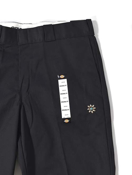 HTC Dickies Pants #Flower Stone Turquoise - Black