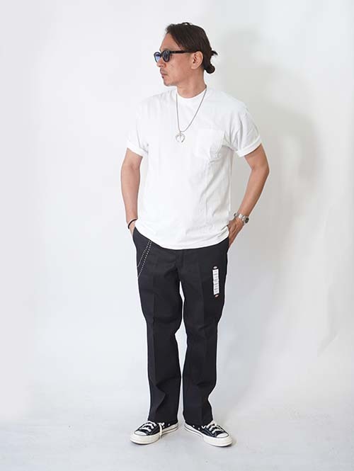 HTC Dickies 874 PANT #DOUBLE CHAIN - Black
