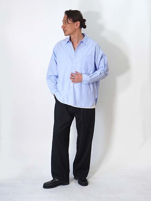 LANCER CLOTHING  ストライプシャツ