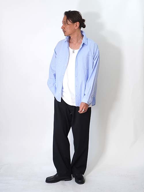 LANCER CLOTHING  ストライプシャツ