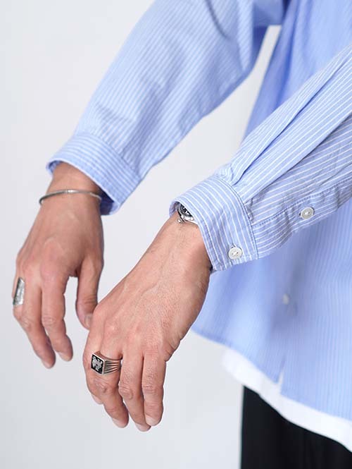 LANCER CLOTHING  ストライプシャツ