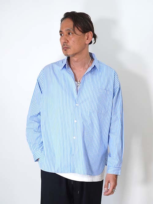 LANCER CLOTHING  ストライプシャツ