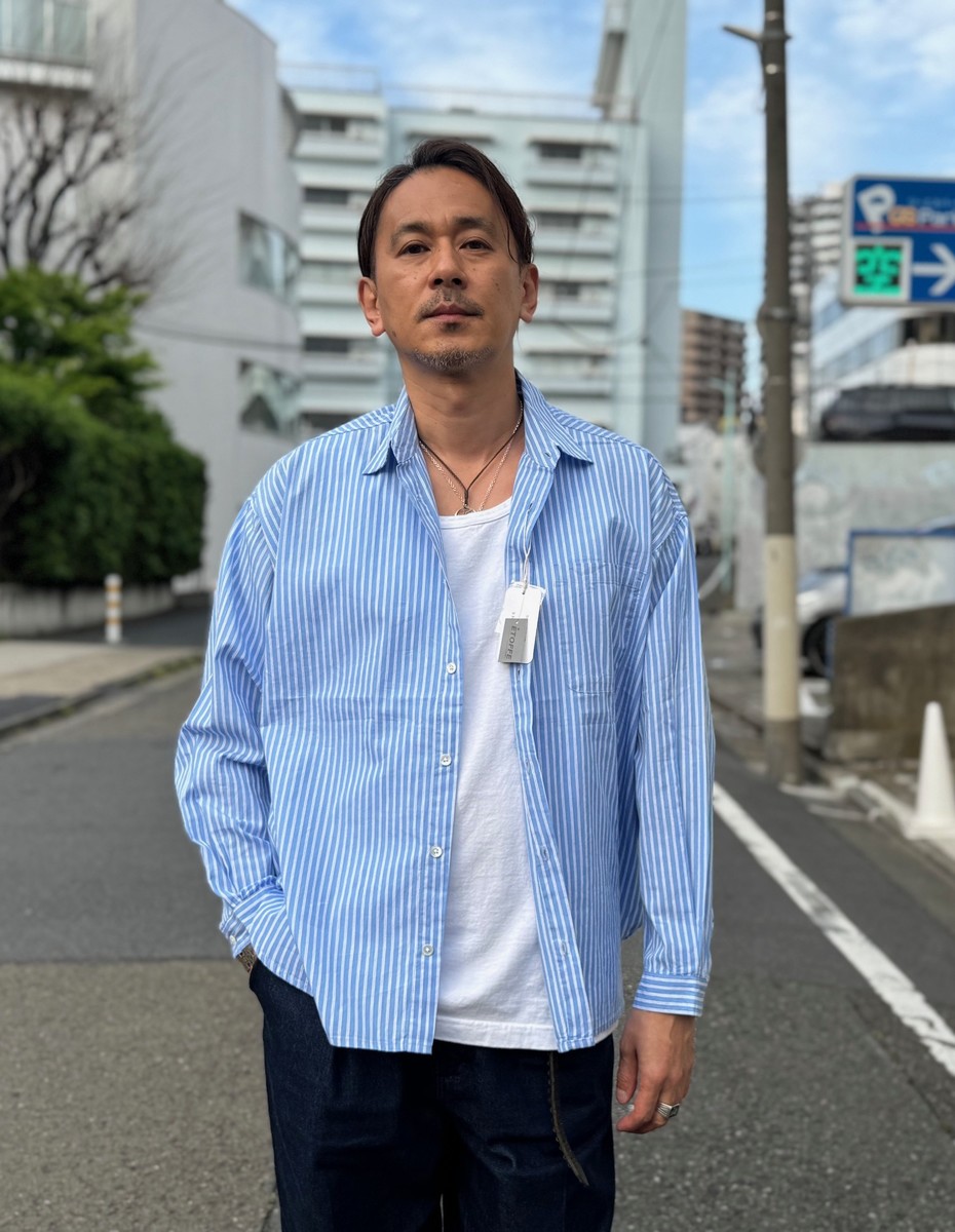 LANCER CLOTHING ストライプシャツ を通販 | ETOFFE