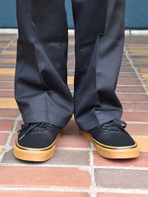 VANS Authentic -BLACK/BLACK/GUM/ヴァンズ オーセンティック - ブラックガム