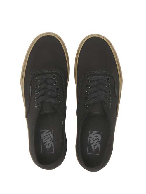 VANS Authentic -BLACK/BLACK/GUM/ヴァンズ オーセンティック - ブラックガム
