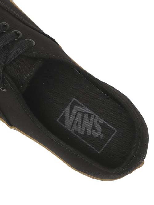 VANS Authentic -BLACK/BLACK/GUM/ヴァンズ オーセンティック - ブラックガム