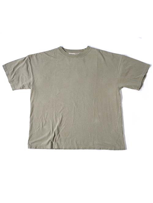 REMI RELIEF　HARD SP加工20/-天竺BIGサイズT(INDIAN BELT)-- K.Beige