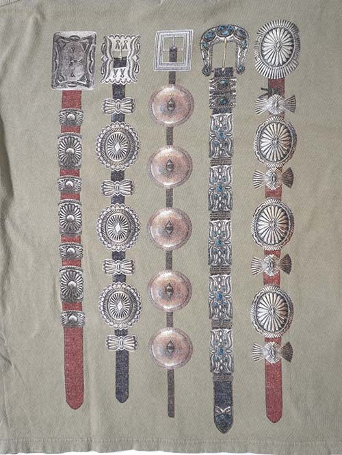 REMI RELIEF　HARD SP加工20/-天竺BIGサイズT(INDIAN BELT)-- K.Beige