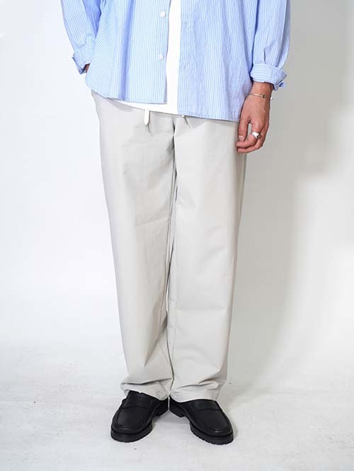 SALUTE HELM  Nylon 4Way セミワイドパンツ - Beige (66009)