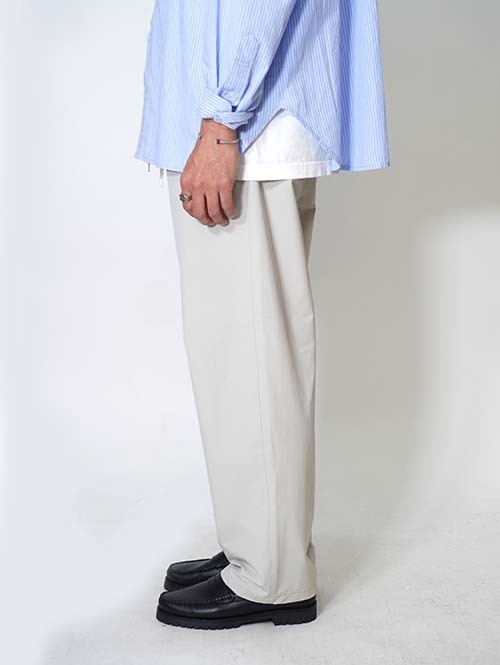 SALUTE HELM  Nylon 4Way セミワイドパンツ - Beige (66009)