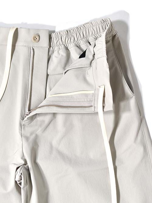 SALUTE HELM  Nylon 4Way セミワイドパンツ - Beige (66009)