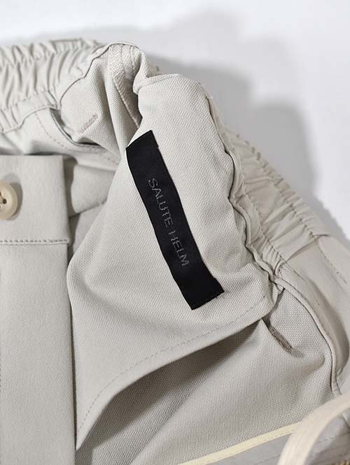 SALUTE HELM  Nylon 4Way セミワイドパンツ - Beige (66009)