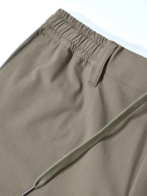 SALUTE HELM  Nylon 4Way セミワイドパンツ - Khaki (66009)