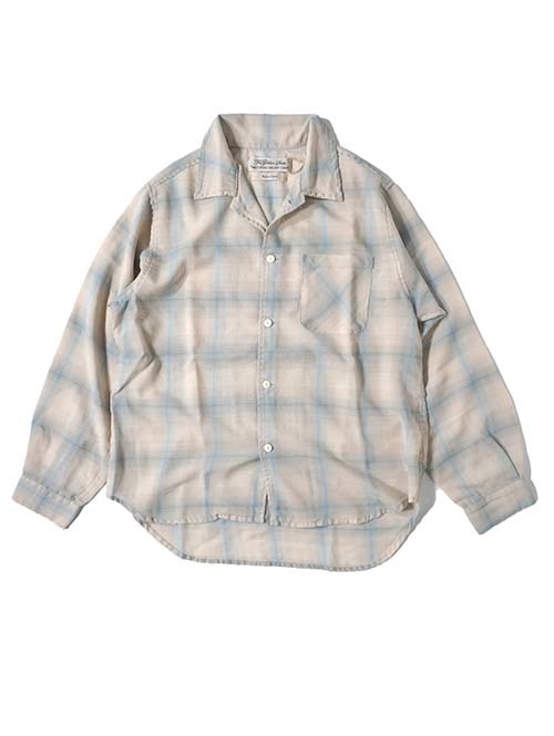 REMI RELIEF  ポリウール　ビエラ　チェックシャツ