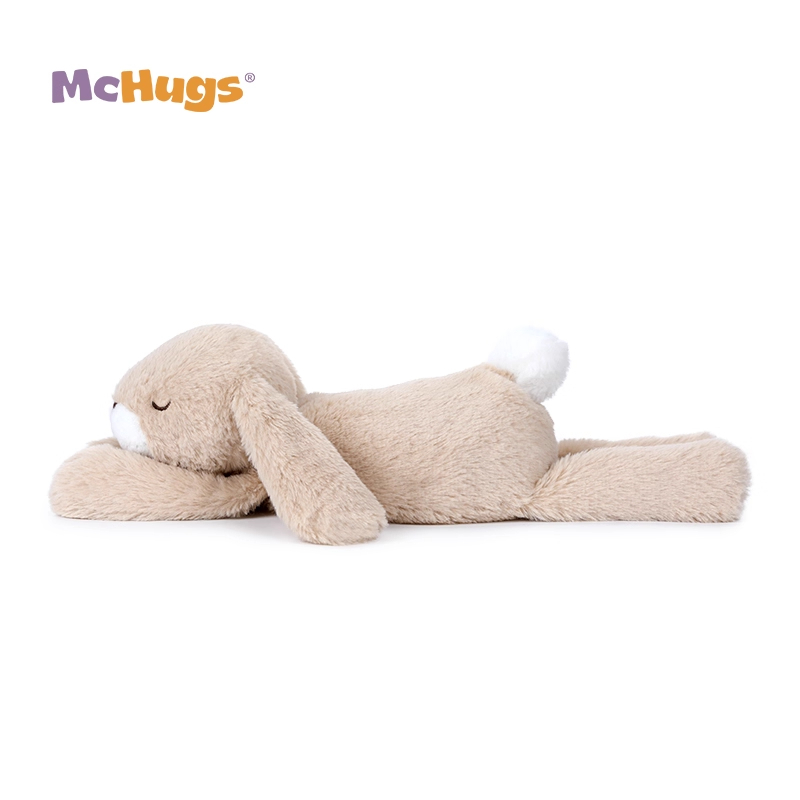 Mchugs Lazy Bunny（マックハグス）レイジーバニー　寝そべったうさぎ　ベージュ　ウサギ