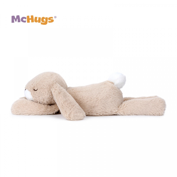 Mchugs Lazy Bunny（マックハグス）レイジーバニー　寝そべったうさぎ　ベージュ　ウサギ