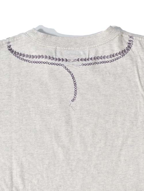 REMI RELIEF  HARD SP加工20/-天竺BIGサイズT (naja) - oatmeal