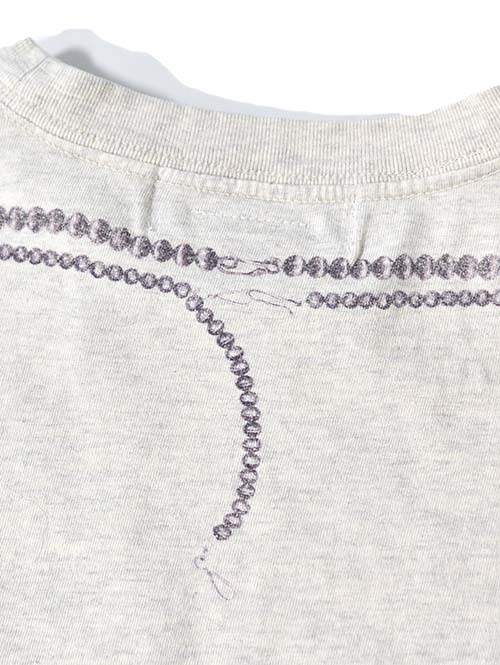 REMI RELIEF  HARD SP加工20/-天竺BIGサイズT (naja) - oatmeal