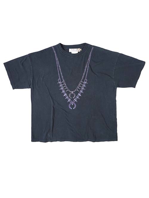 REMI RELIEF  HARD SP加工20/-天竺BIGサイズT (naja) - Black