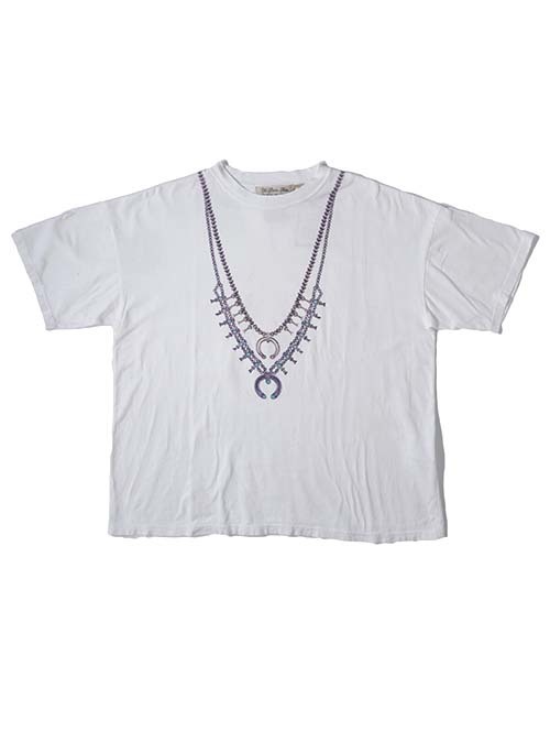 REMI RELIEF  HARD SP加工20/-天竺BIGサイズT (naja) - White