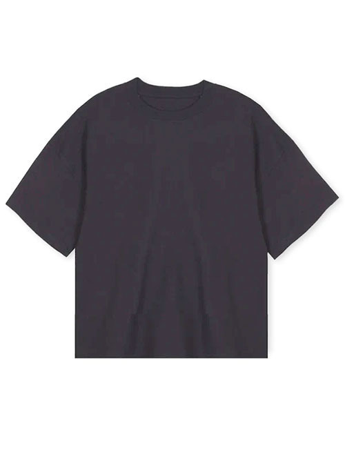 W.A.T.C STUDIO  Oversized boxy Tee - Vintage Black