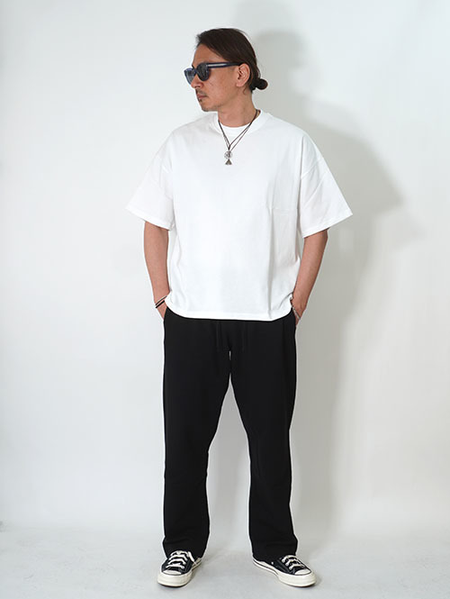 W.A.T.C STUDIO  Oversized boxy Tee - White