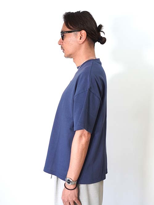 W.A.T.C STUDIO  Oversized boxy Tee - Navy