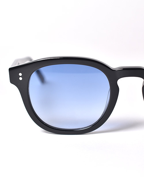 MESSY WEEKEND BILLE - Black/Blue Lens