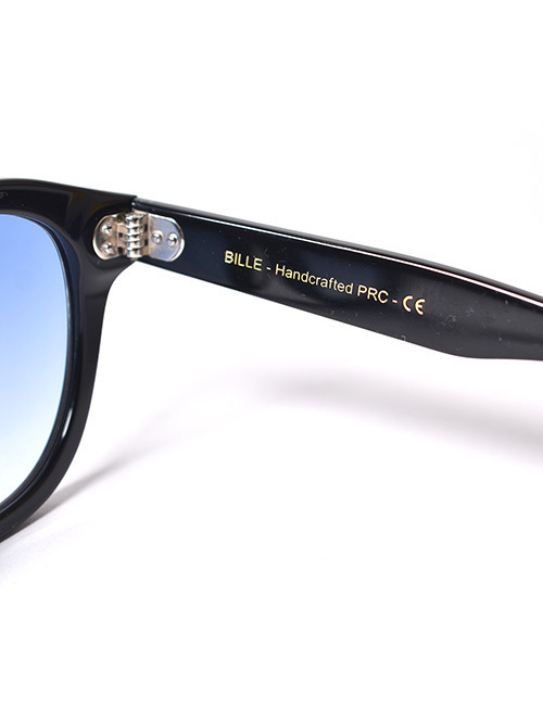 MESSY WEEKEND BILLE - Black/Blue Lens