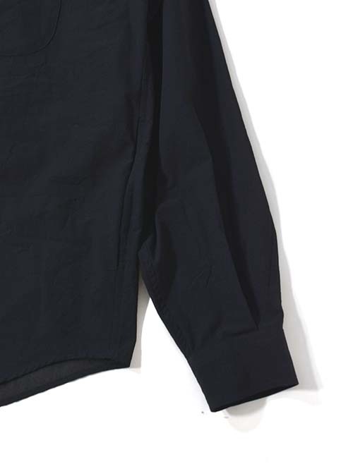 LA MOND  VOILE LAWN SHIRT - Black