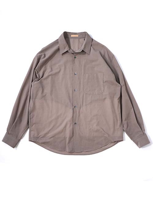 LA MOND  VOILE LAWN SHIRT - Greige