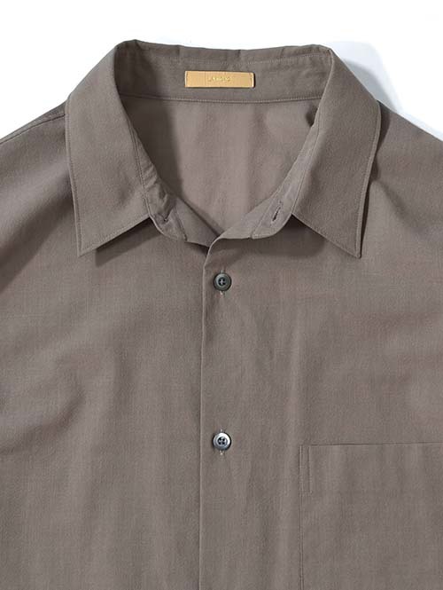 LA MOND  VOILE LAWN SHIRT - Greige