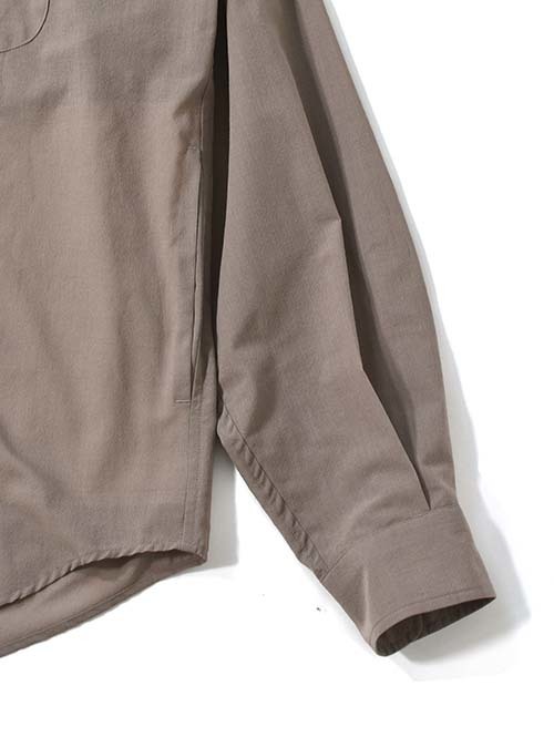 LA MOND  VOILE LAWN SHIRT - Greige