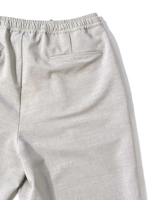 LA MOND  NEW SEMI WIDE SHARI PANT - Ash Gray