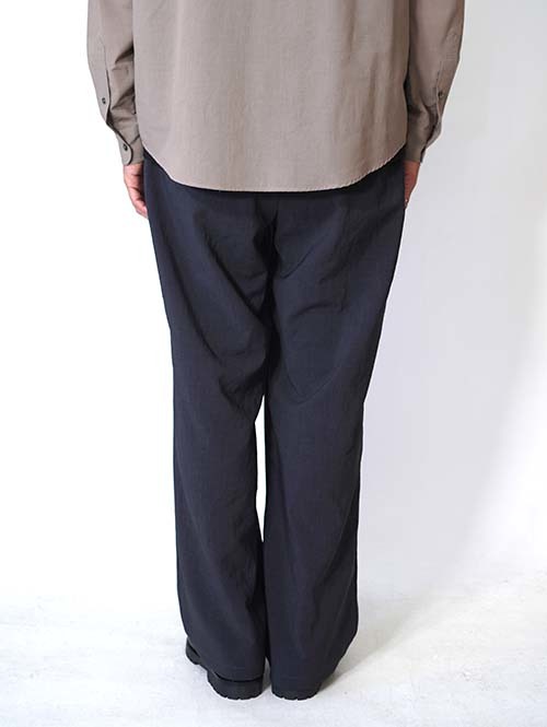 LA MOND  NEW SEMI WIDE SHARI PANT - Chambray Black
