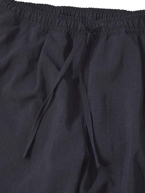 LA MOND  NEW SEMI WIDE SHARI PANT - Chambray Black