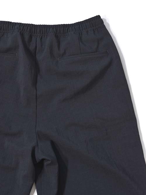 LA MOND  NEW SEMI WIDE SHARI PANT - Chambray Black
