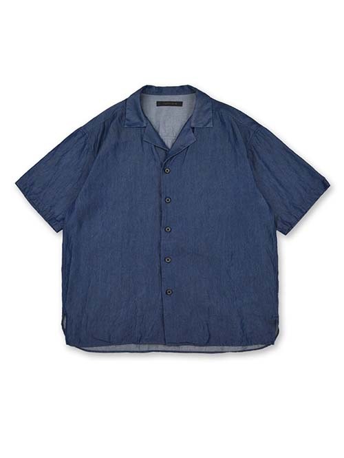 SERGEANT  テンセルリヨセル繊維インディゴデニム 半袖シャツ(56011)