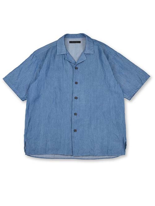 SERGEANT  テンセルリヨセル繊維インディゴデニム 半袖シャツ(56011)