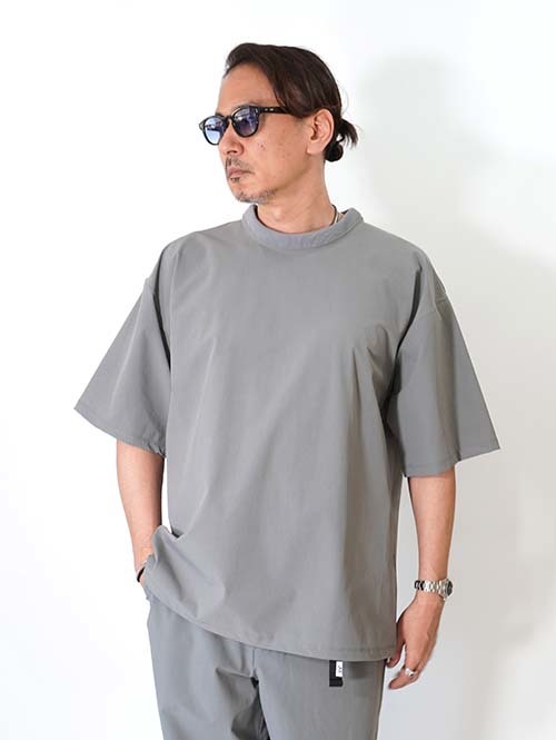 SALUTE HELM リコンフィー®︎ナイロン4WAYクロス スピンドル入りバルーンTee (76008)