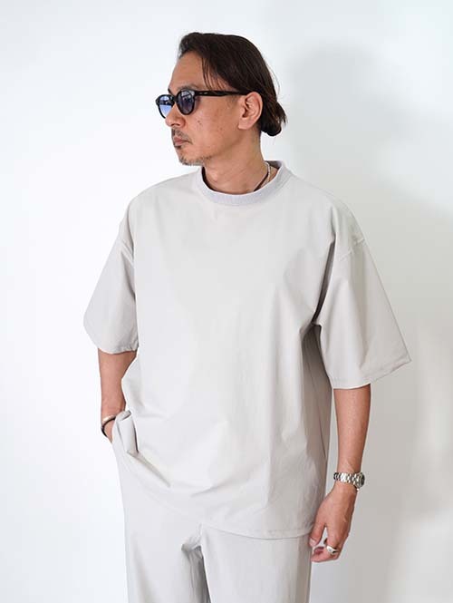 SALUTE HELM リコンフィー®︎ナイロン4WAYクロス スピンドル入りバルーンTee (76008)