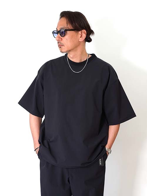 SALUTE HELM リコンフィー®︎ナイロン4WAYクロス スピンドル入りバルーンTee (76008)