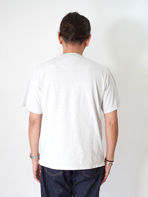 REMI RELIEF NEW SP加工ダメージ 20/-天竺レギュラーT(LAFAYETTE) - Oatmeal