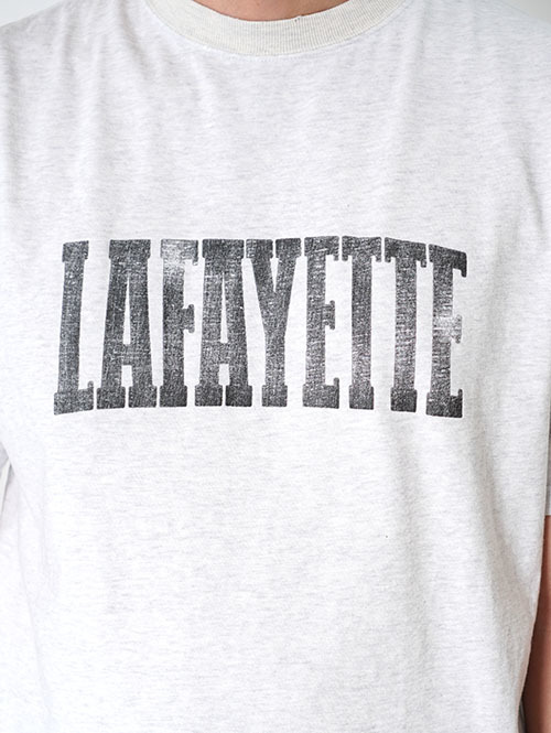 REMI RELIEF NEW SP加工ダメージ 20/-天竺レギュラーT(LAFAYETTE) - Oatmeal