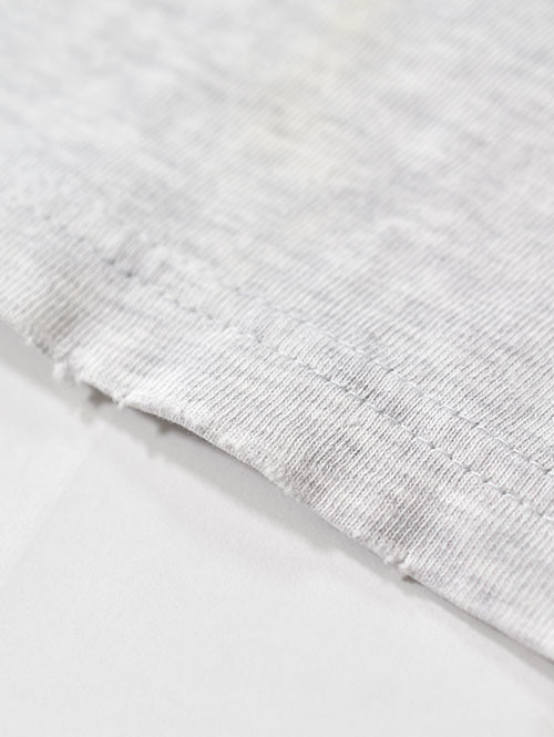 REMI RELIEF NEW SP加工ダメージ 20/-天竺レギュラーT(LAFAYETTE) - Oatmeal